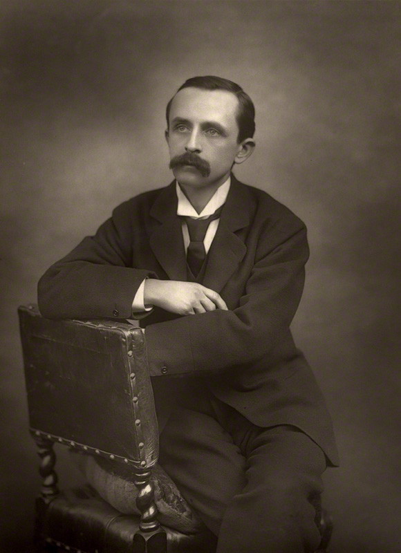 NPG x5161; J.M. Barrie by Herbert Rose Barraud