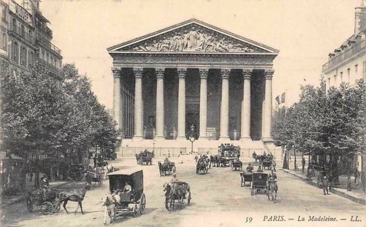 France-Paris-La-Madeleine-Church-Building-Front