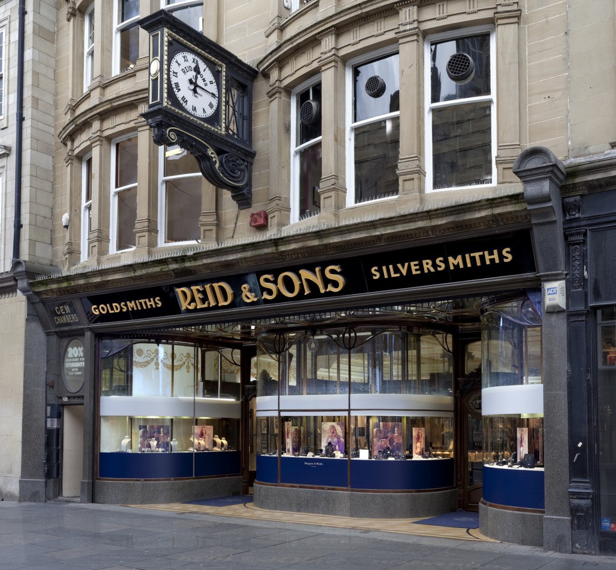 Historic-jewellers-Reid-Sons-on-Blackett-Street