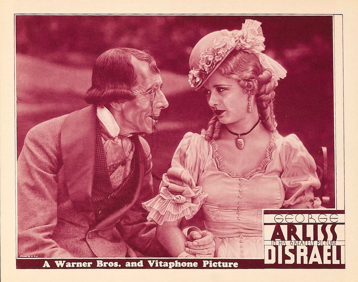 Disraeli-1929-lobbycard