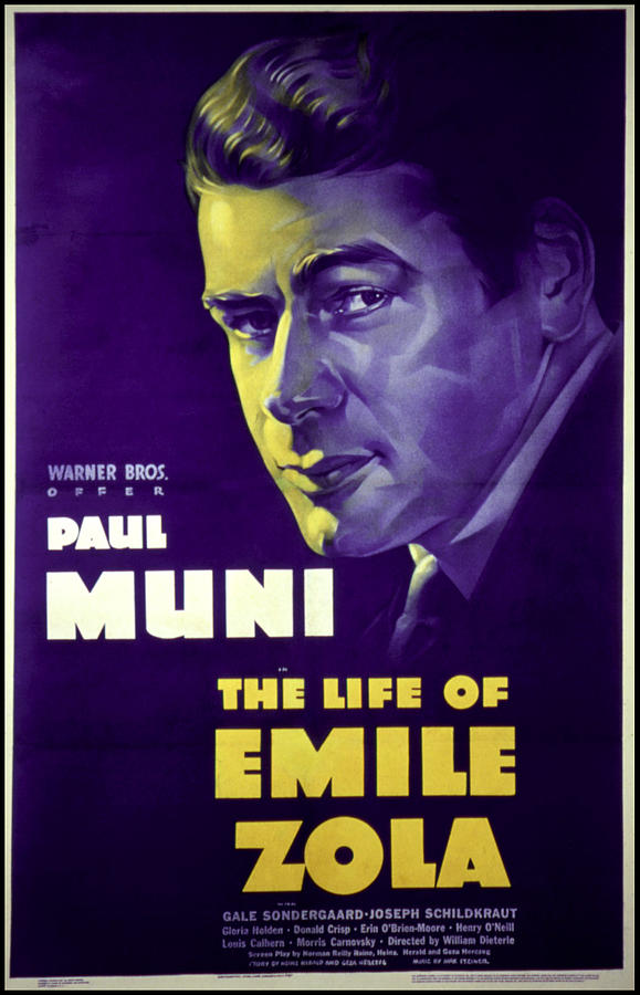 the-life-of-emile-zola-paul-muni-1937-everett